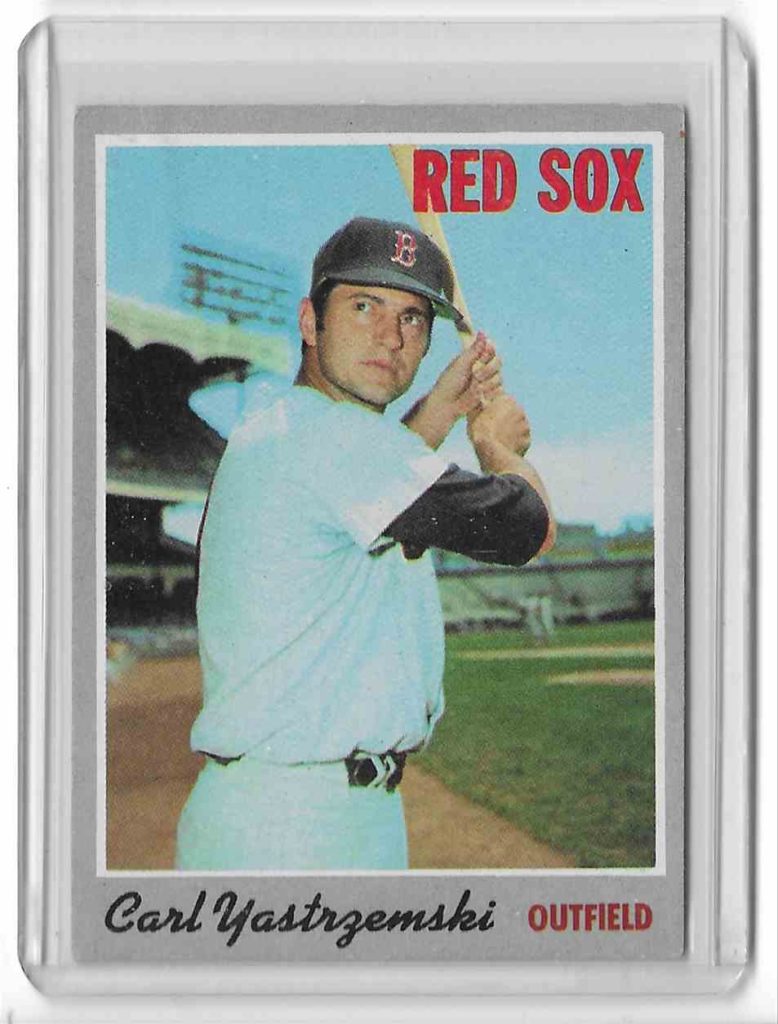 1970 Topps 10 Carl Yastrzemski